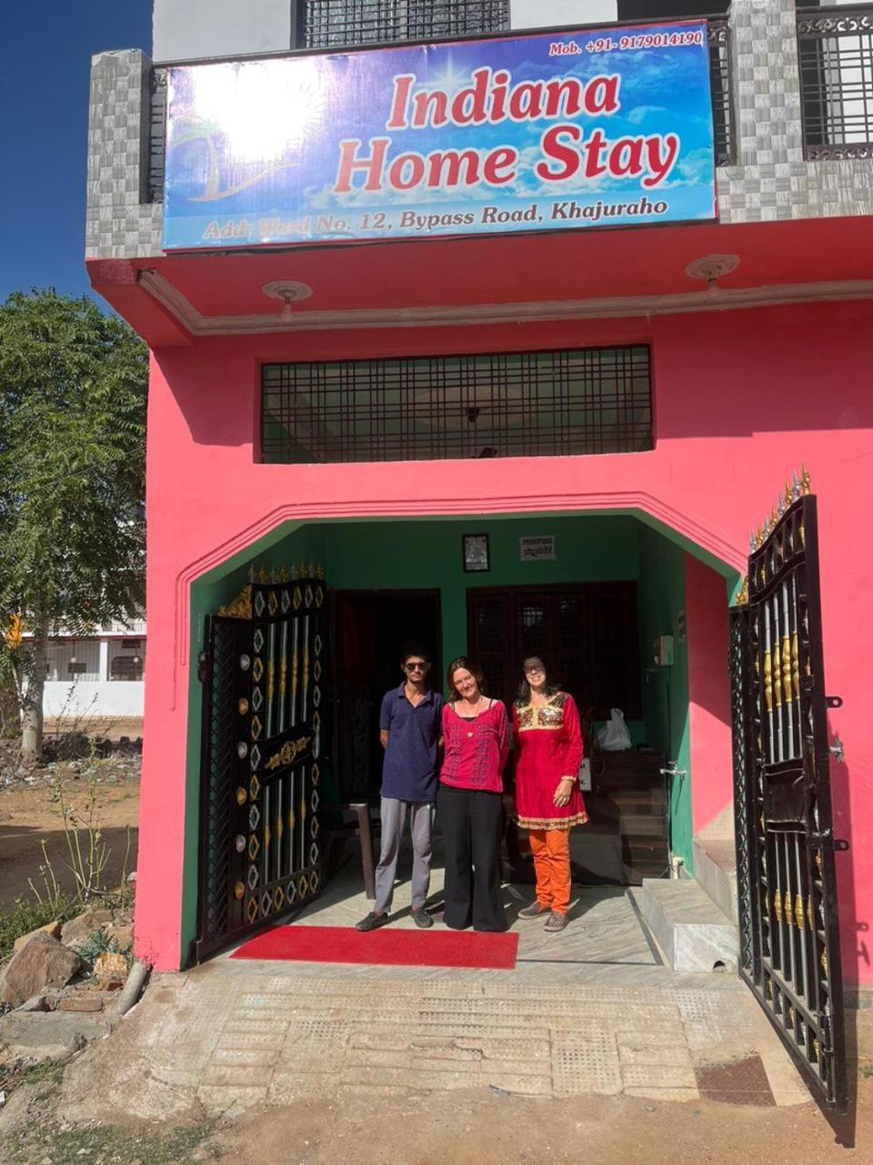 Indiana Home Stay Khajuraho Bagian luar foto