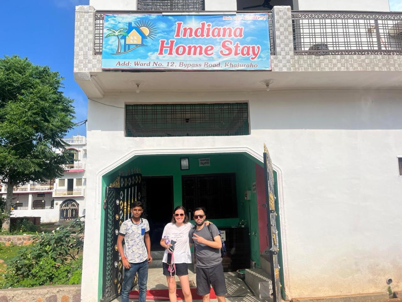 Indiana Home Stay Khajuraho Bagian luar foto
